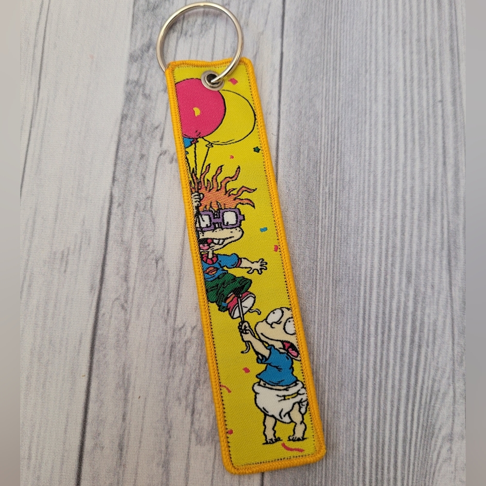 Rugrats Embroidered Keychain